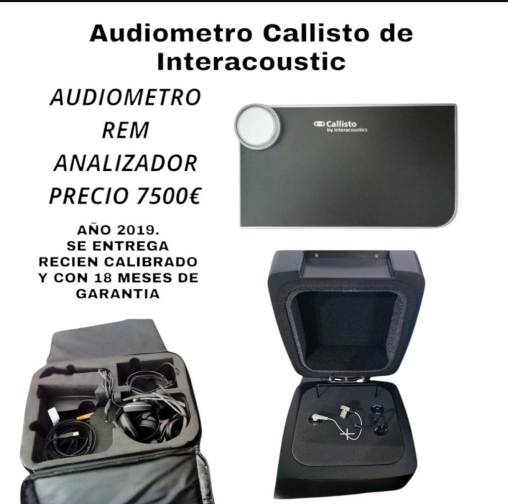Audiometro Callisto de interacoustic